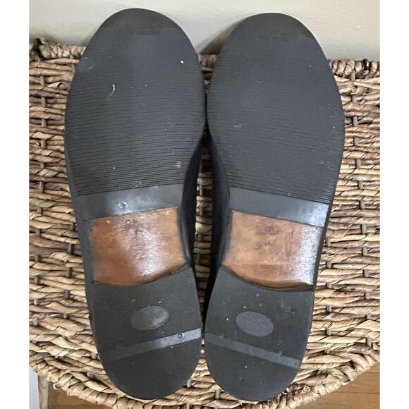 Salvatore Ferragamo Penny Loafers Sz 9.5 Black Leather Slip On Dress Shoes mens main image 5